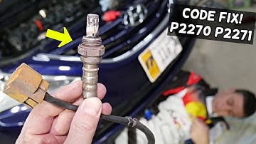 HYUNDAI CODE P2270 P2271 02 SENSOR SIGNAL STUCK FIX HYUNDAI SONATA ELANTRA SANTA FE TUCSON VELOSTER