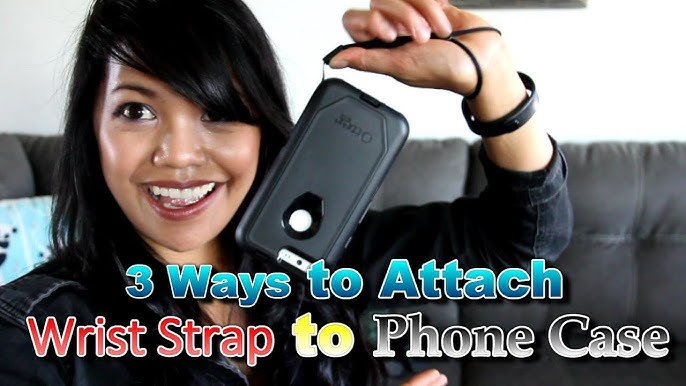 How to attach lanyard strap to your camera or device 