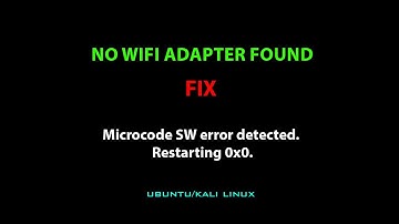 LINUX ERROR FIX:  [   18.514384] iwlwifi 0000:93:00.0: Microcode SW error detected. Restarting 0x0.