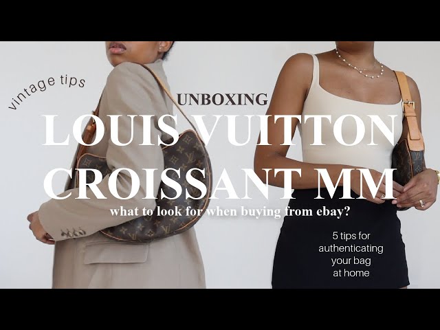 LOUIS VUITTON, CROISSANT MM, NEW CHANNEL