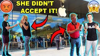 SURPRISING MY FAMILY WITH THE IPHONE 11! *BAD IDEA*
