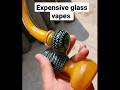 top selling smoking glass vapes with gold and silver #shorts #youtubeshorts #gold #vape