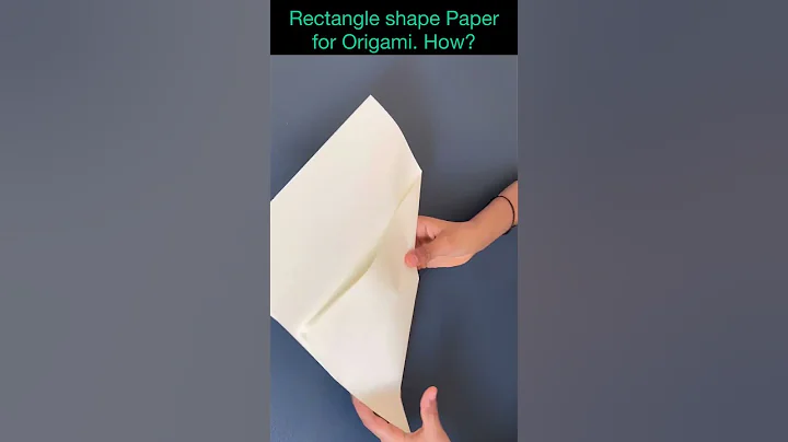 How to Make square shape Origami Paper from Rectangle shape paper? #viral #shorts #youtubeshorts