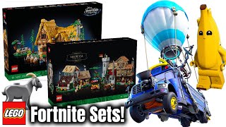 LEGO Fortnite Sets kommen doch! | Mittelalter Marktplatz 18+ Set! | Ideas Snow White! | NEWS