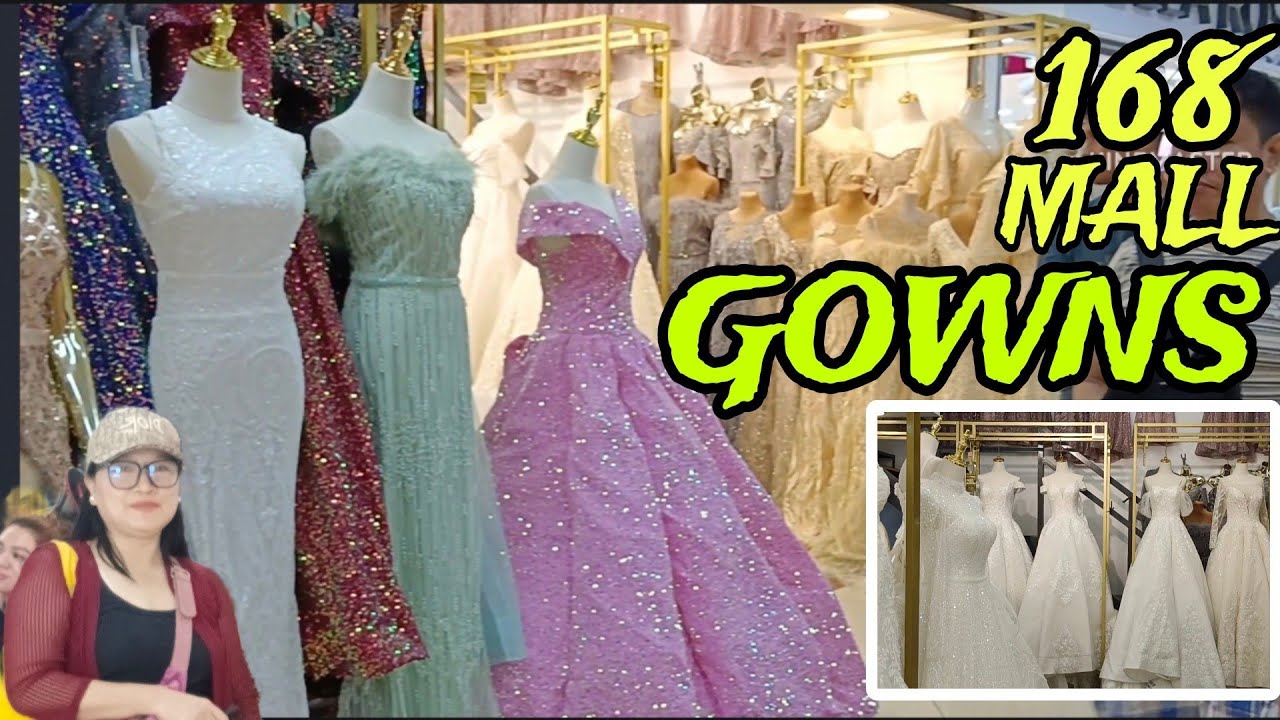 🔴Baclaran Gowns | Bilihan ng Murang Wedding Gowns (Prom and Party Gowns) -  YouTube