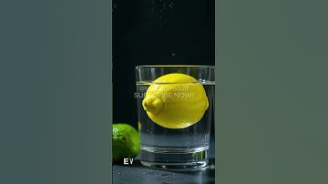 Lemons Float, Limes Sink