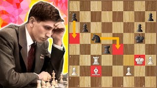 The Only Game They EVER Played || Mikhail Botvinnik vs Bobby Fischer screenshot 5