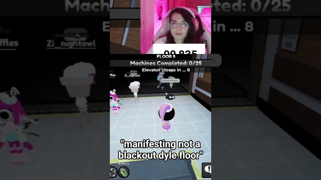 Dyle black out run in Dandy's world update #roblox #streamer #dandysworld #gaming