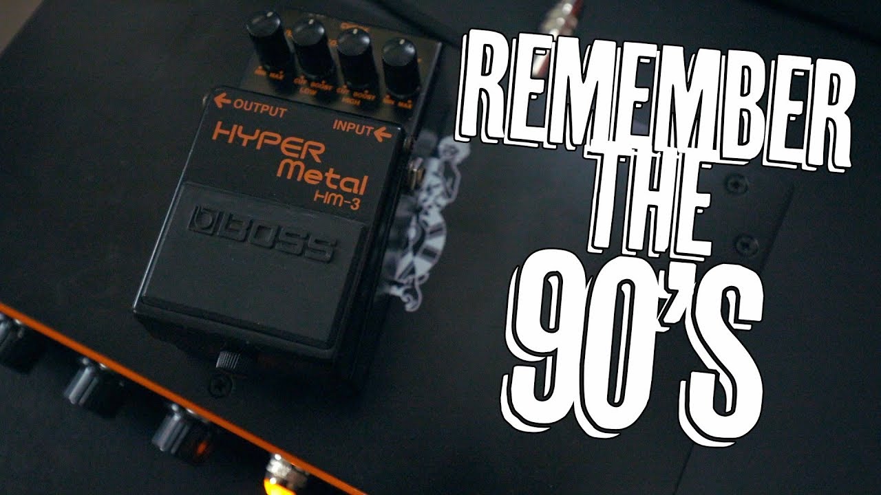 Titicacasøen tragedie Foran dig Remember The 90's: The Boss HM-3 Hyper Metal - YouTube