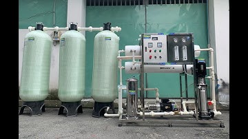 Máy lọc nước công nghiệp 3.000 lít / giờ