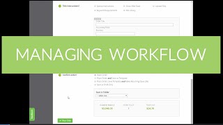 How to manage the workflow in the WriterAccess platform