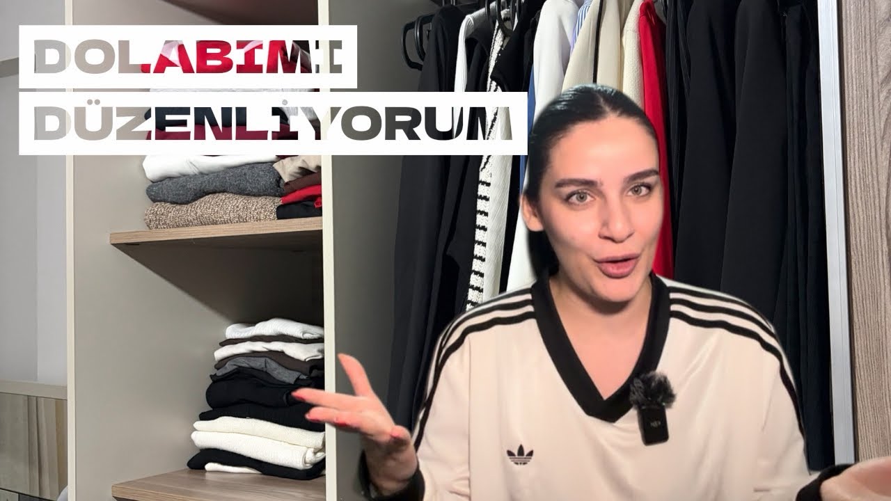 Dolabımı Düzenliyorum|Sohbet, ilk Vlog, Dolap Düzenim & Biraz Muhabbet