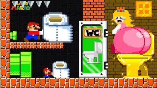 Toilet Prank: Mario challenge to give TOILET PAPER for Peach | Game Animation by G.A Mario 59,596 views 2 months ago 33 minutes