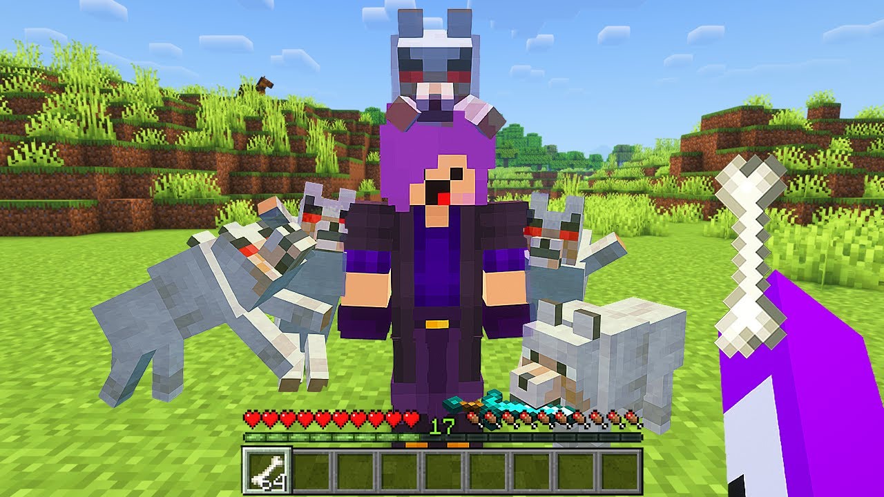 TROLEI MINHA AMIGA COM CACHORROS FANTASMAS NO MINECRAFT!!!