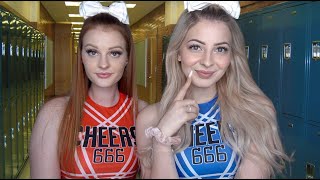 SEXY CHEERLEADER TRIES ASMR AT HIGH SCHOOL 💅 • ASMR ROLEPLAY MIT ASMR RUBY 😴