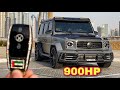 Loudest exhaust sound flamesg63 900 hp   1 of 1 in the world50th uae edition by mansory