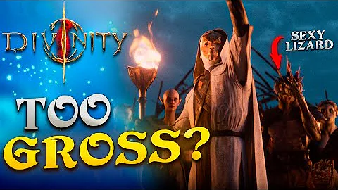 Divinity - Did Larian Take the Cinematic Announcement Trailer Too Far? STRICTLY ONLY 18 +🩸🦎