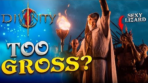 Divinity - Did Larian Take the Cinematic Announcement Trailer Too Far? STRICTLY ONLY 18 +🩸🦎
