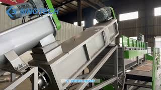 High Output PP PE Film Washing Line & Plastic Recycling Machine | Sinotech Machinery