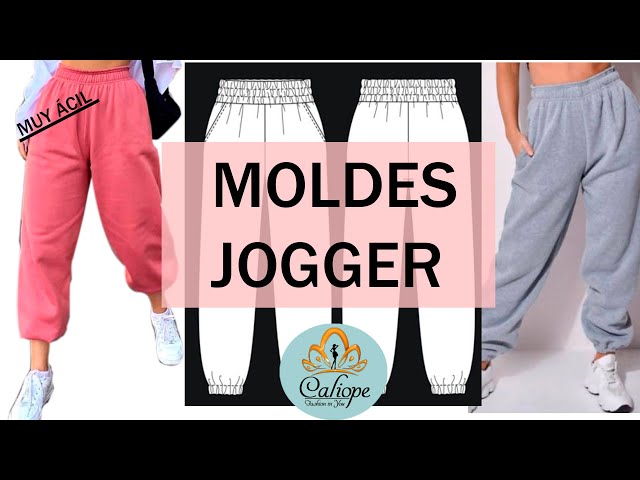 COMO HACER PANTALÓN JOGGER DAMA APRENDE MUY FÁCIL MOLDES, 42% OFF