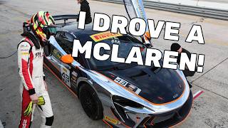 I Drove a McLaren GT4 car! (Advance Motorsports)
