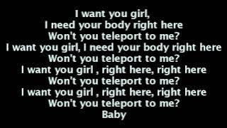 Kid Cudi - Teleport 2 Me, Jamie (Lyrics On Screen) WZRD