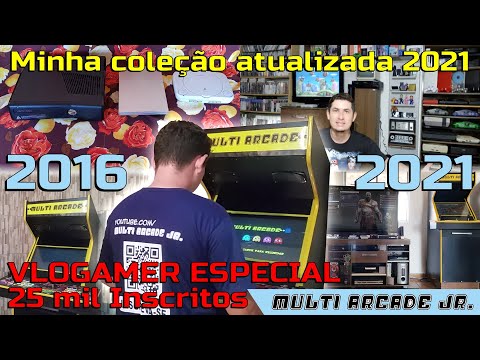 Minha Coleção de Vídeo Games Atualizada!