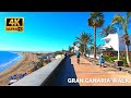 Gran Canaria Playa del Ingles Upper Boardwalk January 2021 😎 Maspalomas Costa Canaria