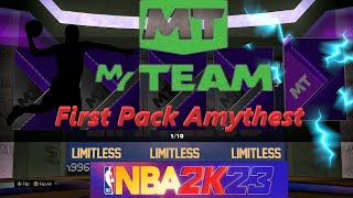 First limitless pack opening - 2k23 MyTeam