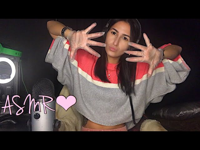 АСМР ЗВУКИ РУК + ПЕРЧАТКИ + ПЕНА / ASMR HAND SOUNDS
