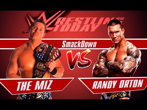 Видео: WWE SmackDown/RANDY ORTON VS. THE MIZ / Ренди Ортон vs. Миз