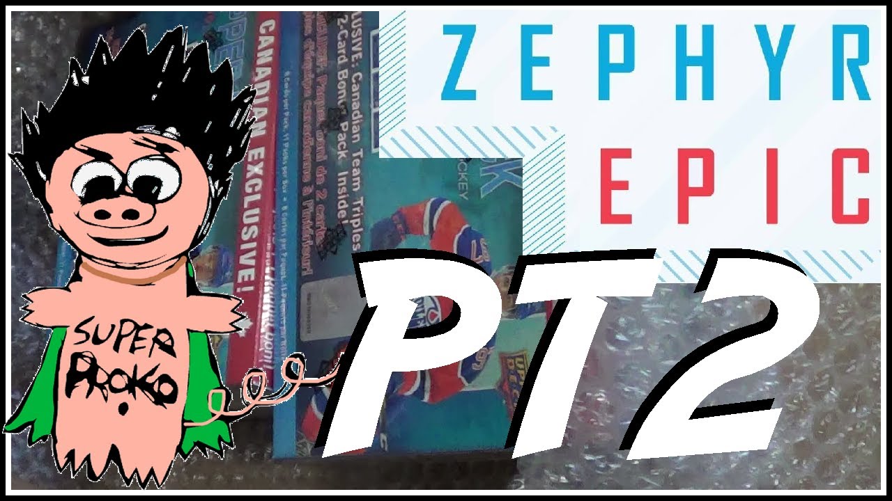 Epic Care Package from Zephyr Epic Pt. 2 (16/17 SERIES ONE CANADIAN