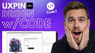 This AI Tool Designs UI with REAL React Code (UXPin)