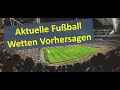 Bundesliga Wett-Vorhersagen zum 10. Spieltag ⚽ Fußball ...