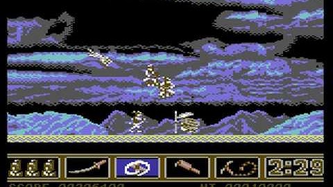 Ninja Spirit (c64) longplay