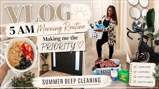 Life after 35 | SUMMER DEEP CLEANING | 5 AM Morning Routine| Making me the PRIORITY |  screenshot 4