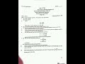 Msc final year partial differential equation que paper 2021-22