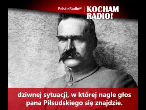 Pierwsze nagranie Józefa Piłsudskiego: stoję przed dziwaczną trąbą (Archiwum Polskiego Radia)