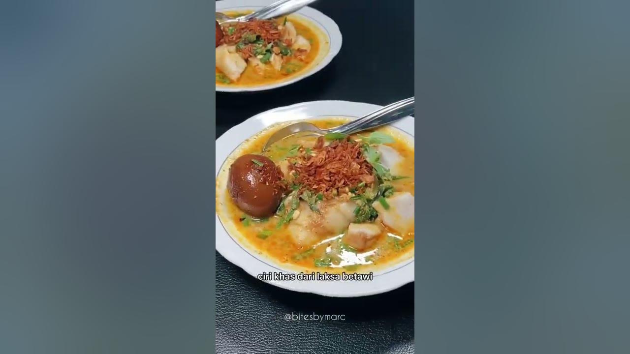 Laksa betawi mirip ketupat sayur, tapi bukan..