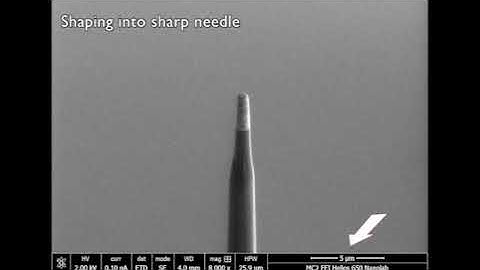 FIB APT sample preparation