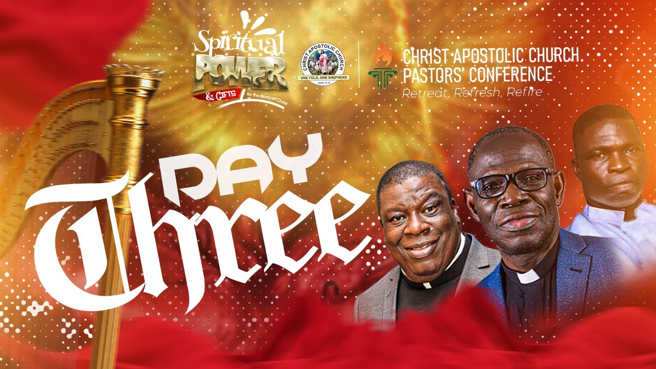 CAC PASTORS' CONFERENCE 2024 ||| DAY THREE ||| AFTERNOON SESSION - YouTube