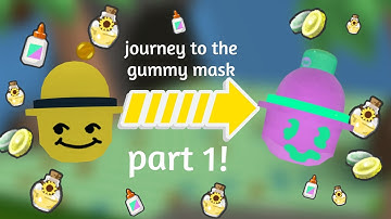 Journey To The Gummy Mask #1 | Roblox Bee Swarm Simulator
