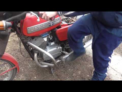 Первый Запуск 2017 JAWA 350 634 12V, Толяныч Начинает Мотосезон