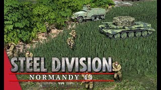 Chickendew's ET Round 1! Steel Division: Normandy 44 - AmberT vs Chickendew (Odon, 1v1)