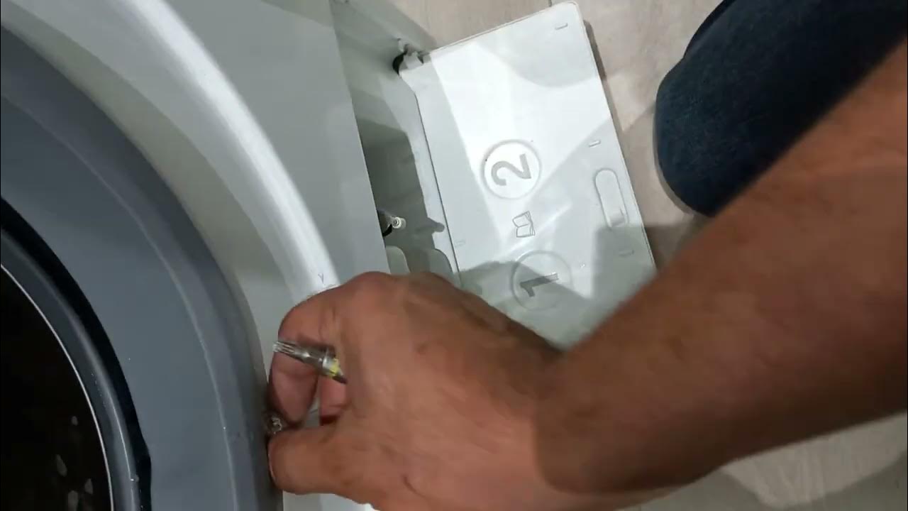 Smontaggio Manutenzione Twindos Lavatrice Miele . Errore F 0212