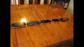 Mi Coleccion de Sony PSP's