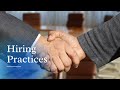 Hiring Practices