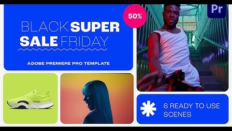 Black Friday Promo | Premiere Pro template - Envato elements