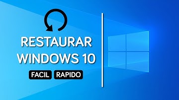 Restaurar Windows 10 de Fábrica ¡Como el Primer día! Sin CD ni USB Muy Fácil y Rápido