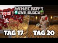 Ich habe 20 TAGE MINECRAFT ONE BLOCK gespielt und DAS ist passiert! | 0,1% BABY PILZKUH!